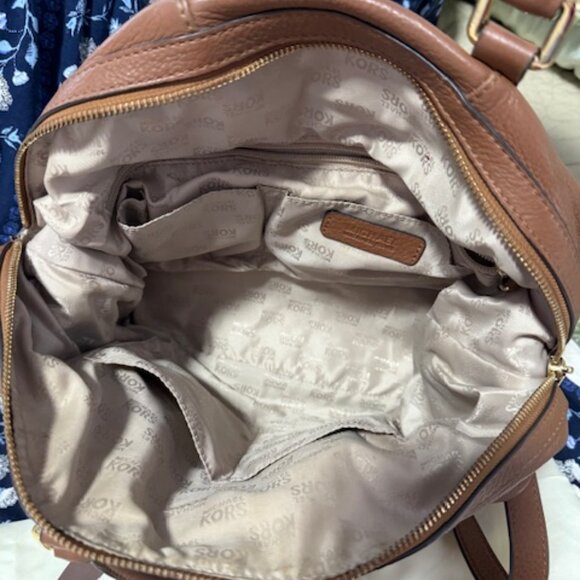 Michael Kors Pebbled Leather Satchel - Picture 3 of 4